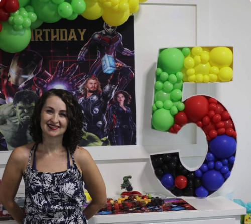 Kristy, owner of Bubbly and Pop